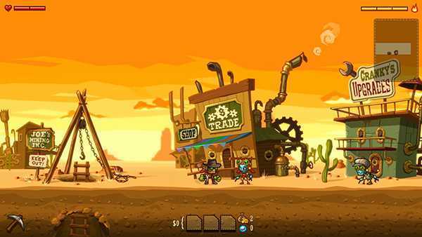 《蒸汽世界 挖掘1+2/SteamWorld Dig》中文版NSP下载-游戏网