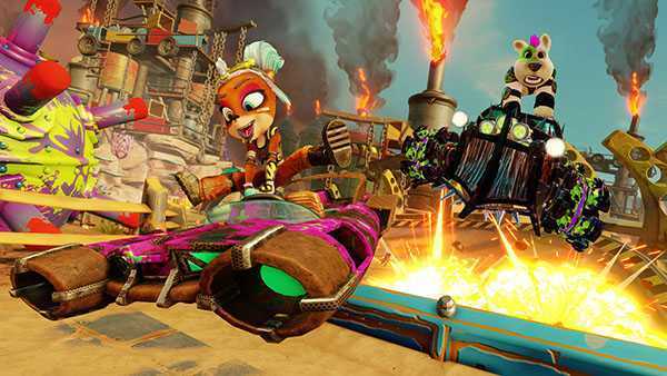 《古惑狼赛车：氮气加速/Crash Team Racing Nitro-Fueled》+升级补丁+8DLC 英文版整合XCI下载-游戏网